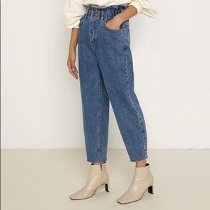 Medium wash Oak and Fort denim